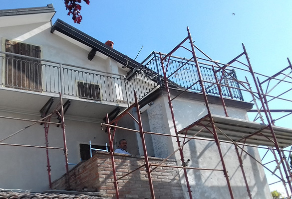 Ravalement de façade et peinture à Bergers (38420) en Isère (38).